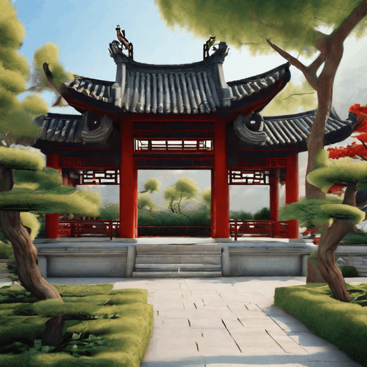 Garden style CHINESE GARDENS