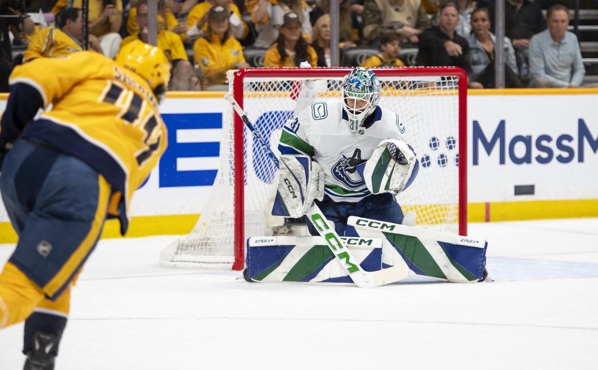 Latvijskij vratar pobil rekord i vyvel klub nhl v 14 finala plej off hokkej rbk sport 6e6b11c.jpg